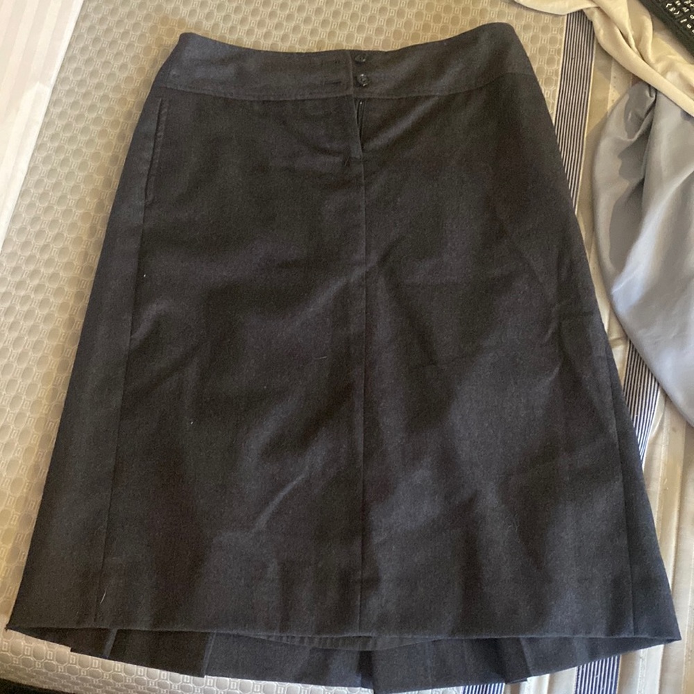 J. Crew Size 2 Dark Grey Skirt